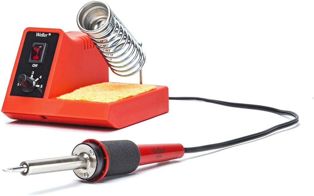 soldering iron for building diy guitar pedals