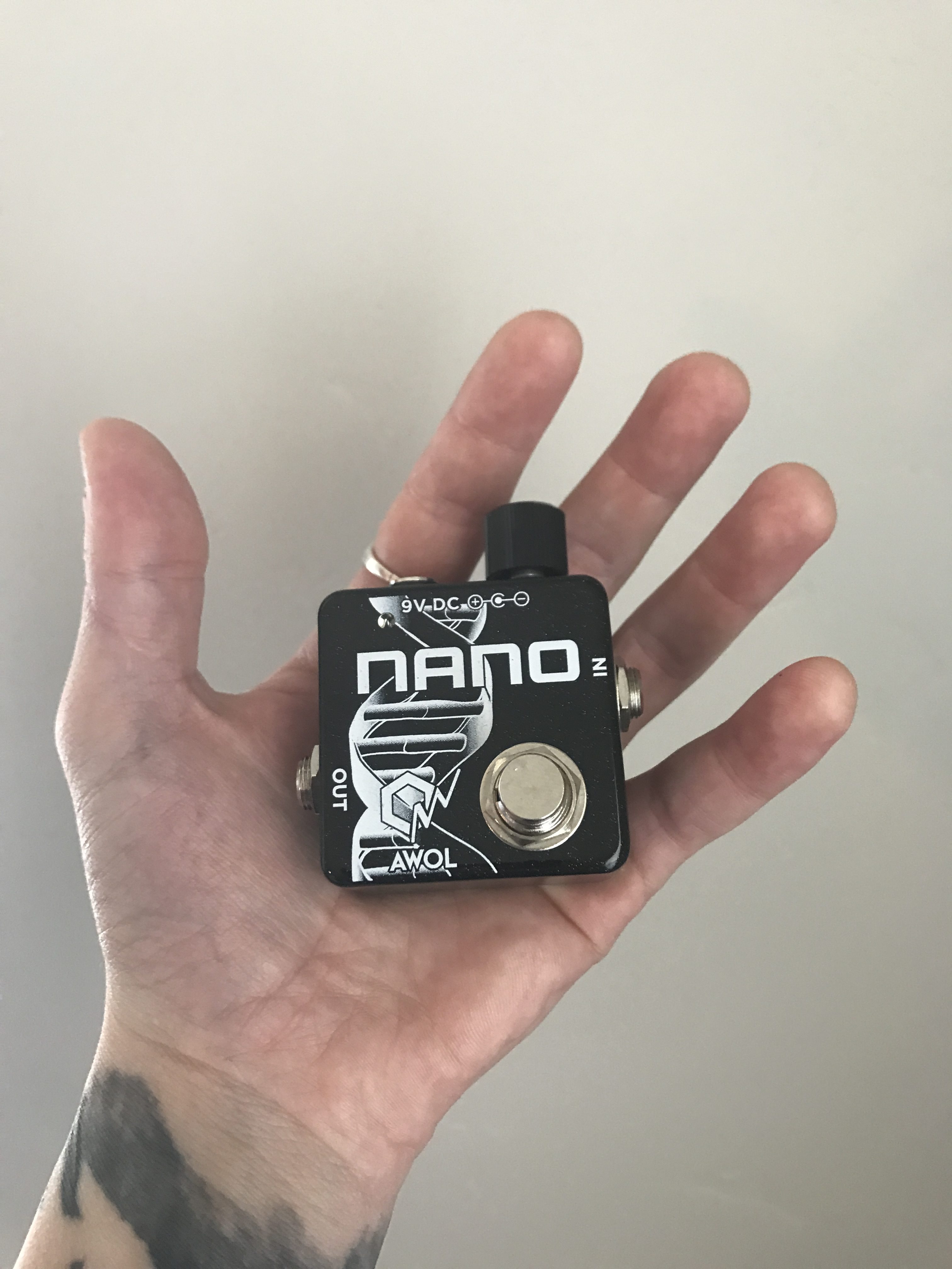 Small Nano Boost Pedal by AWOL Pedals