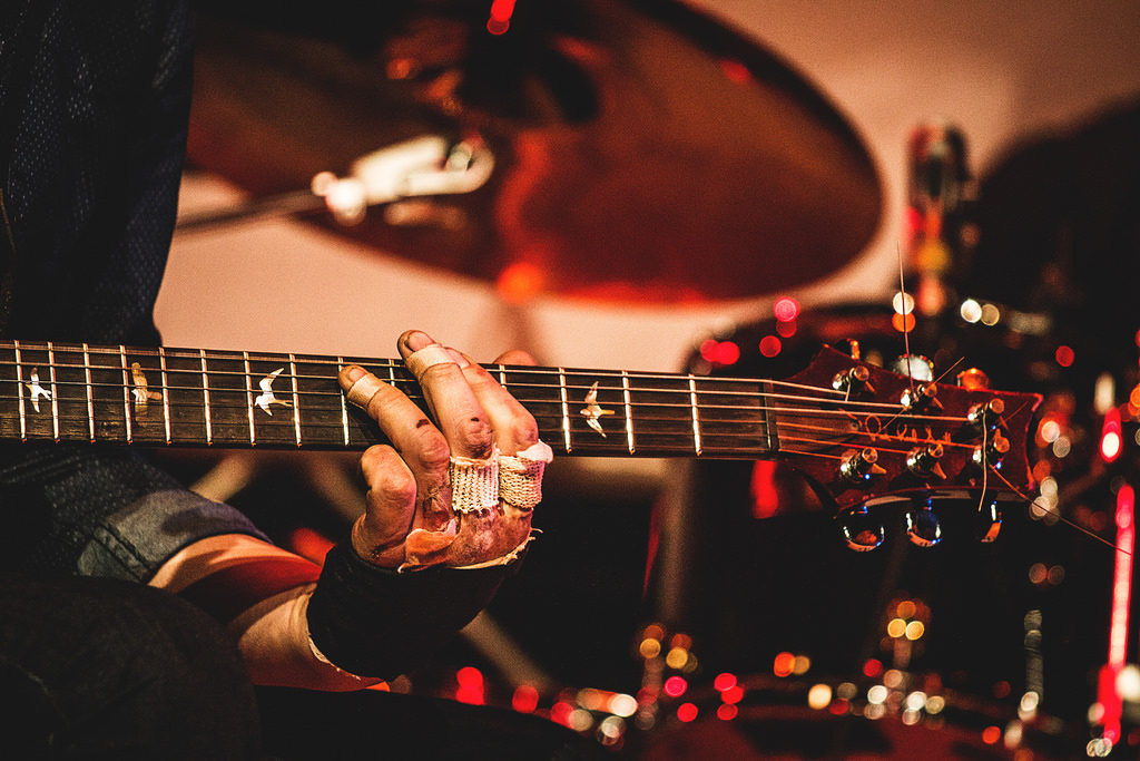 Blues Guitar Player