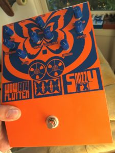 Snazzy FX Wow and Flutter pedal