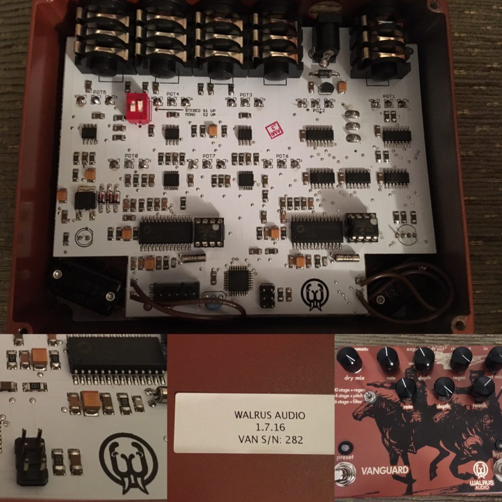 Walrus Audio Vanguard Circuit Board