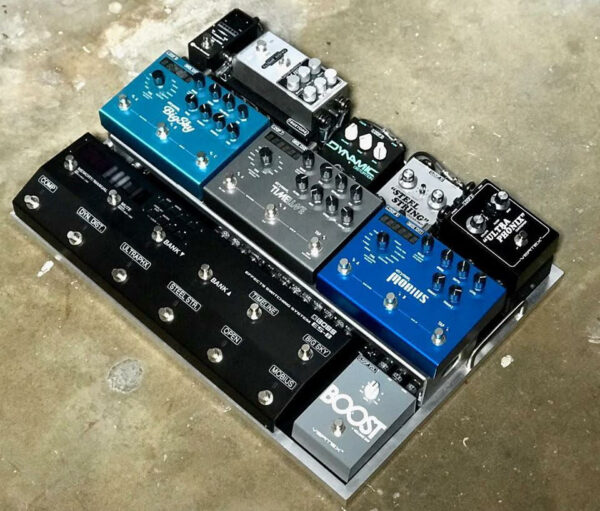 The Flat Pedalboard from G.O.M.C. Cases Pedal Haven