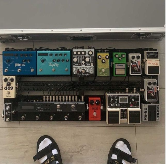 lukeswann1 pedalboard