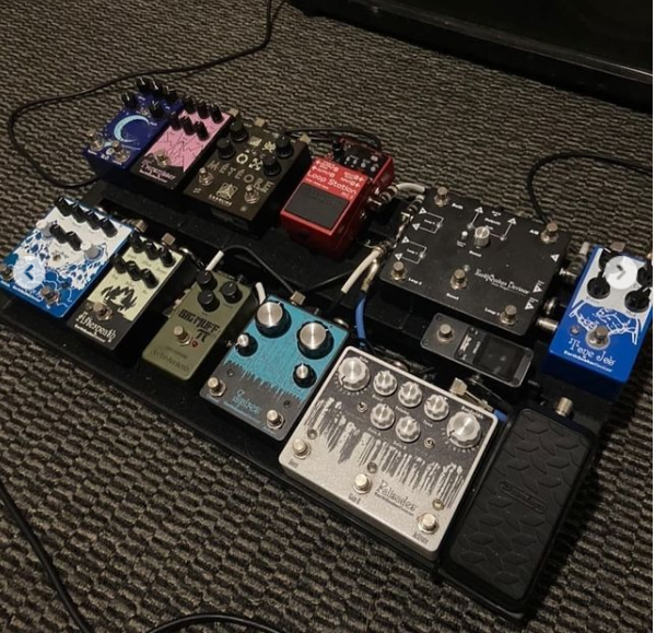 To Be Gentle's Guitar Pedalboard