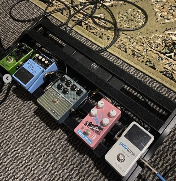 To Be Gentle's Bass Pedalboard