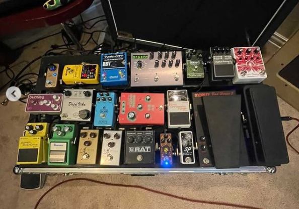 dubbleaaron's pedalboard