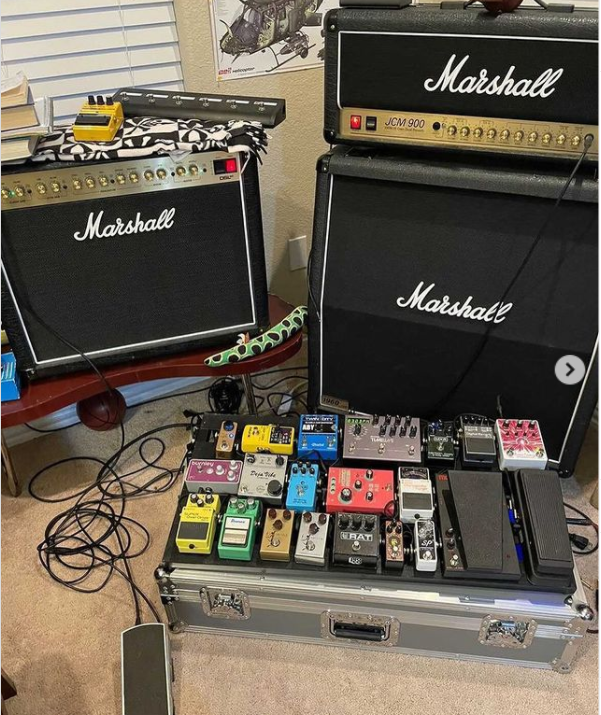 dubbleaaron's pedalboard