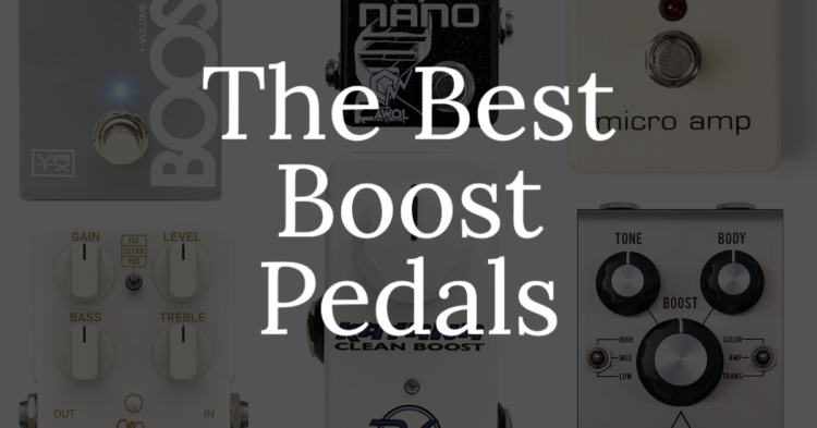 best boost pedals