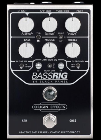 Origin Effects BASSRIG 64 Black Panel