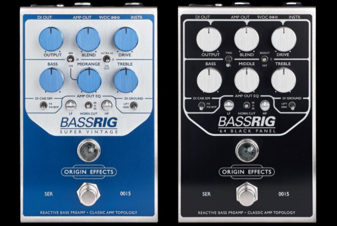 Origin Effects BASSRIG Pedals