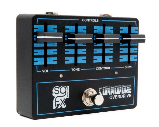 Solidgoldfx commodore overdrive pedal