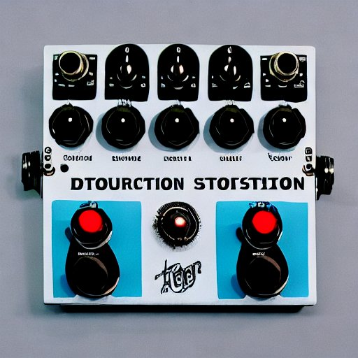 ai generated distortion pedal