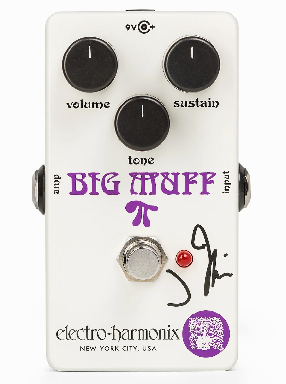 j mascis ehx rams head big muff pi fuzz pedal