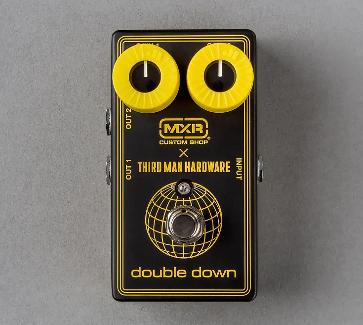 mxr third man jack white double down boost pedal