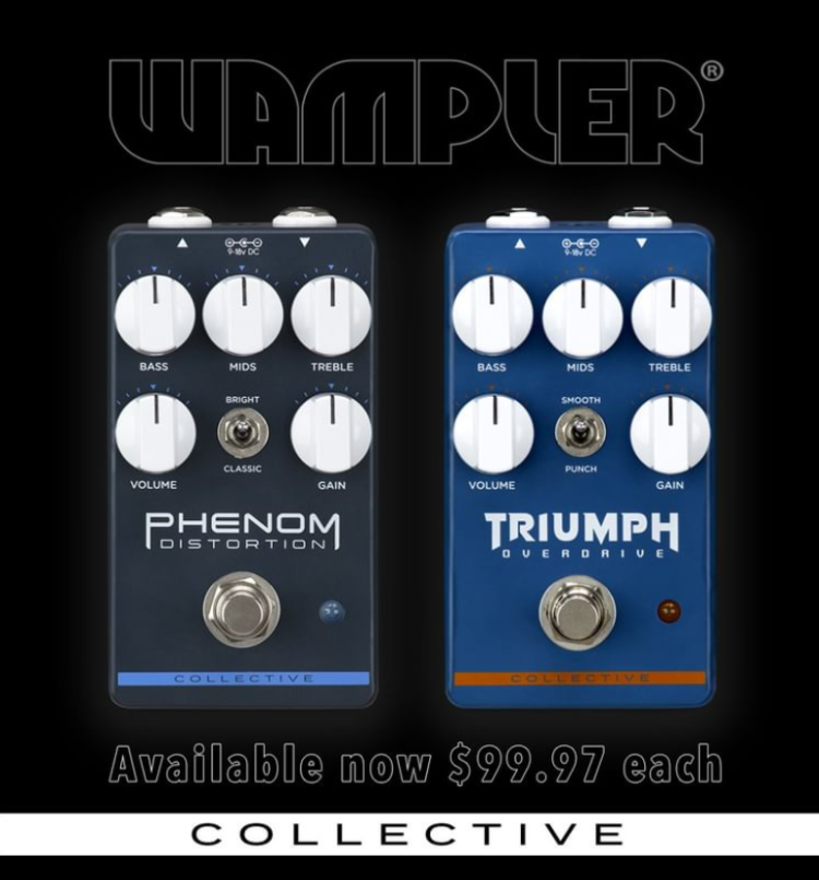 wampler pedals collective series pedals