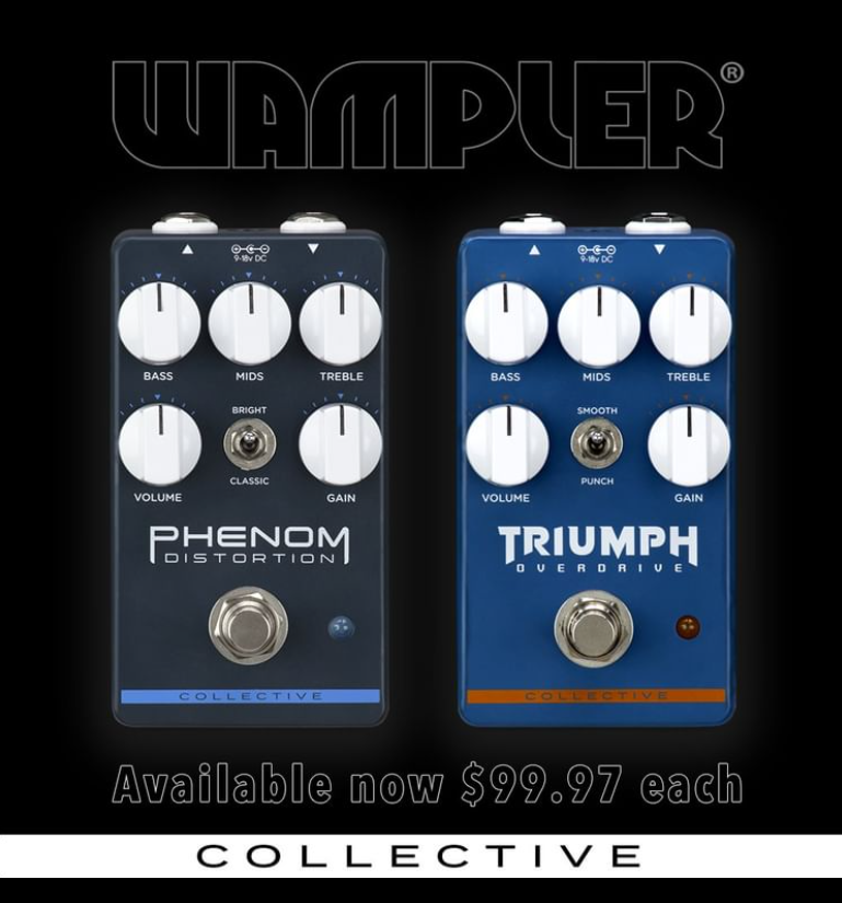 wampler pedals collective series pedals