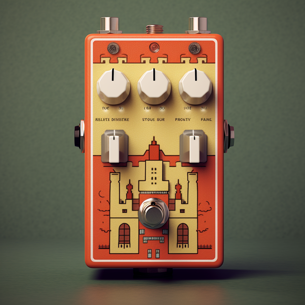 super mario inspired guitar pedal