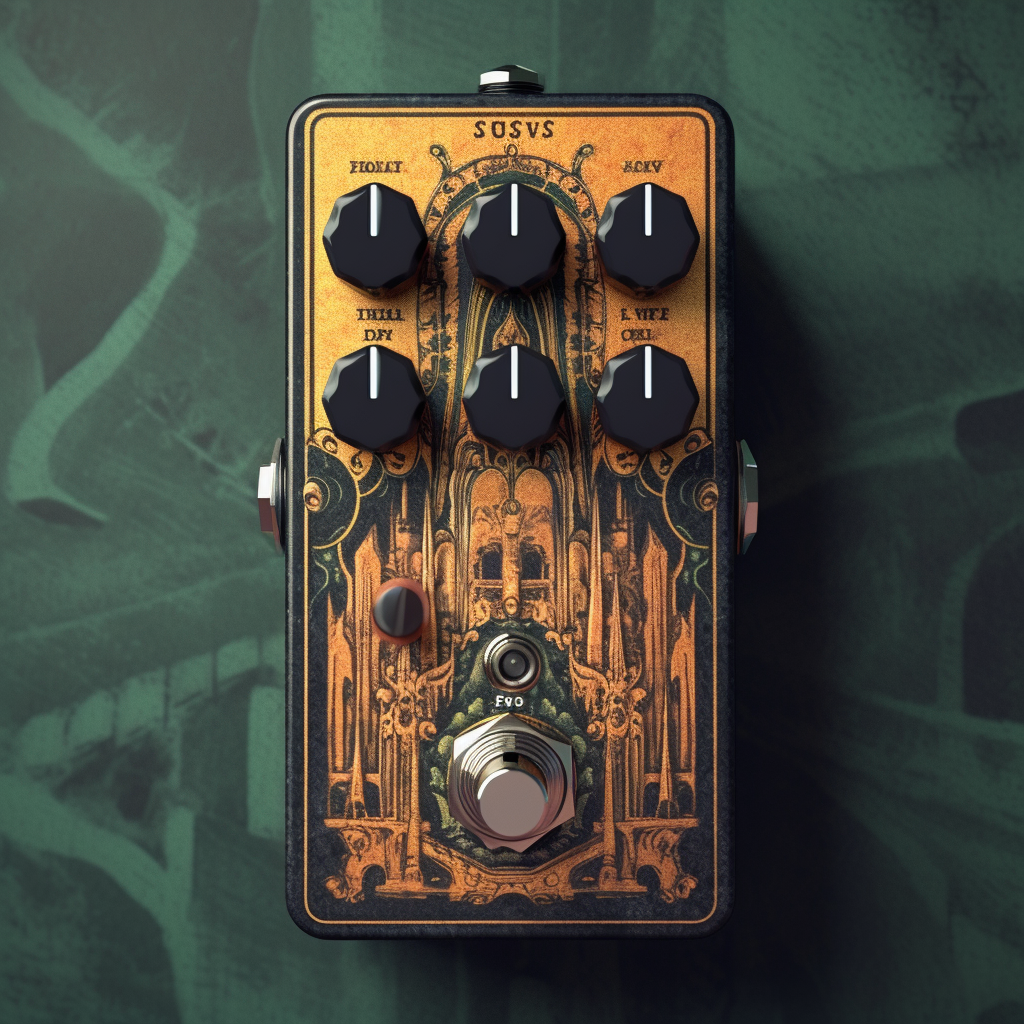 dark souls inspired guitar pedal