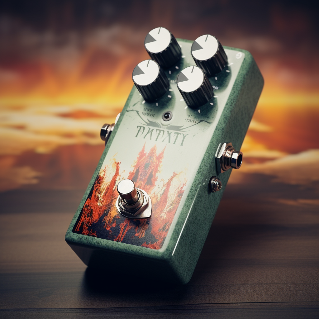 ff7 inspired guitar pedal
