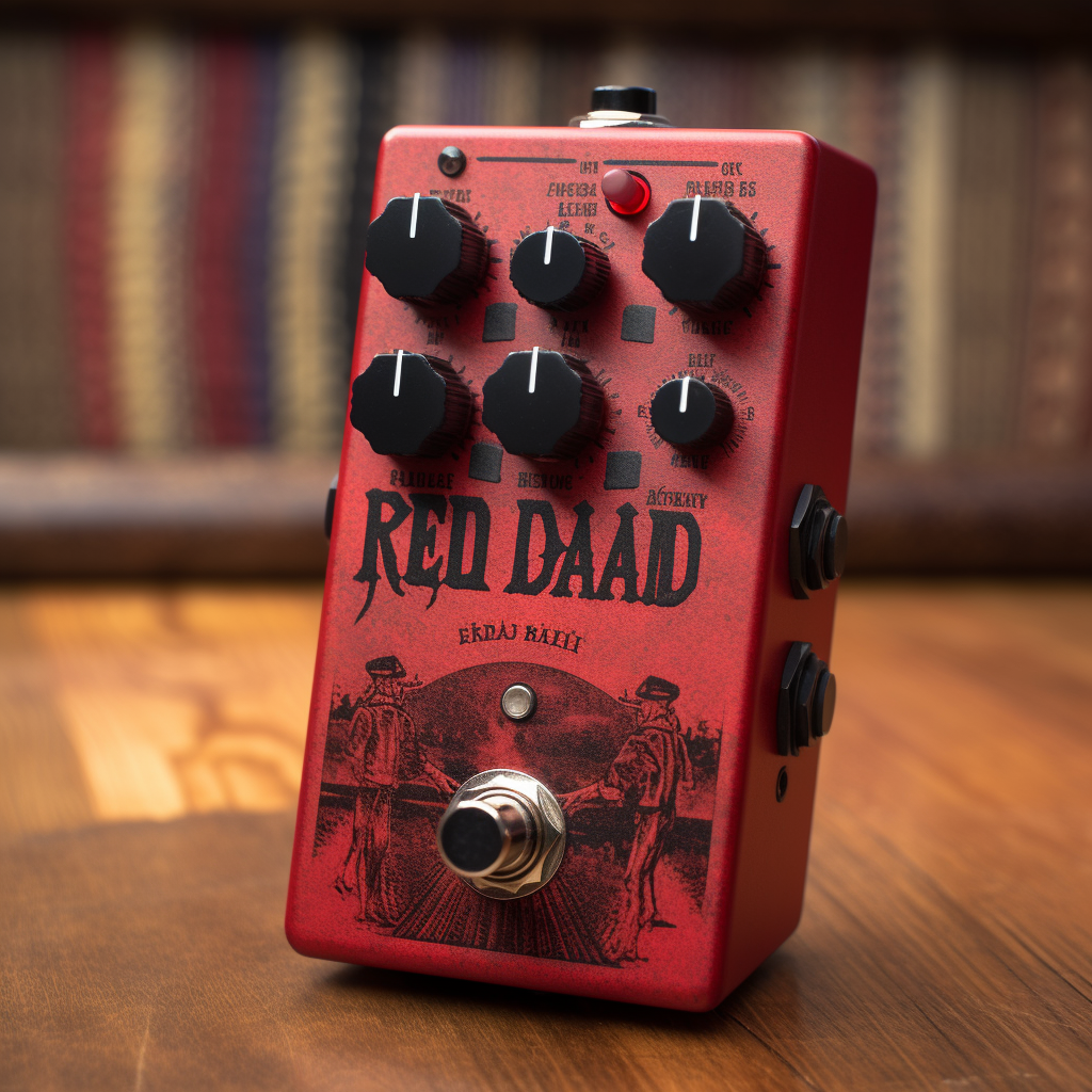 red dead redemption guitar pedal