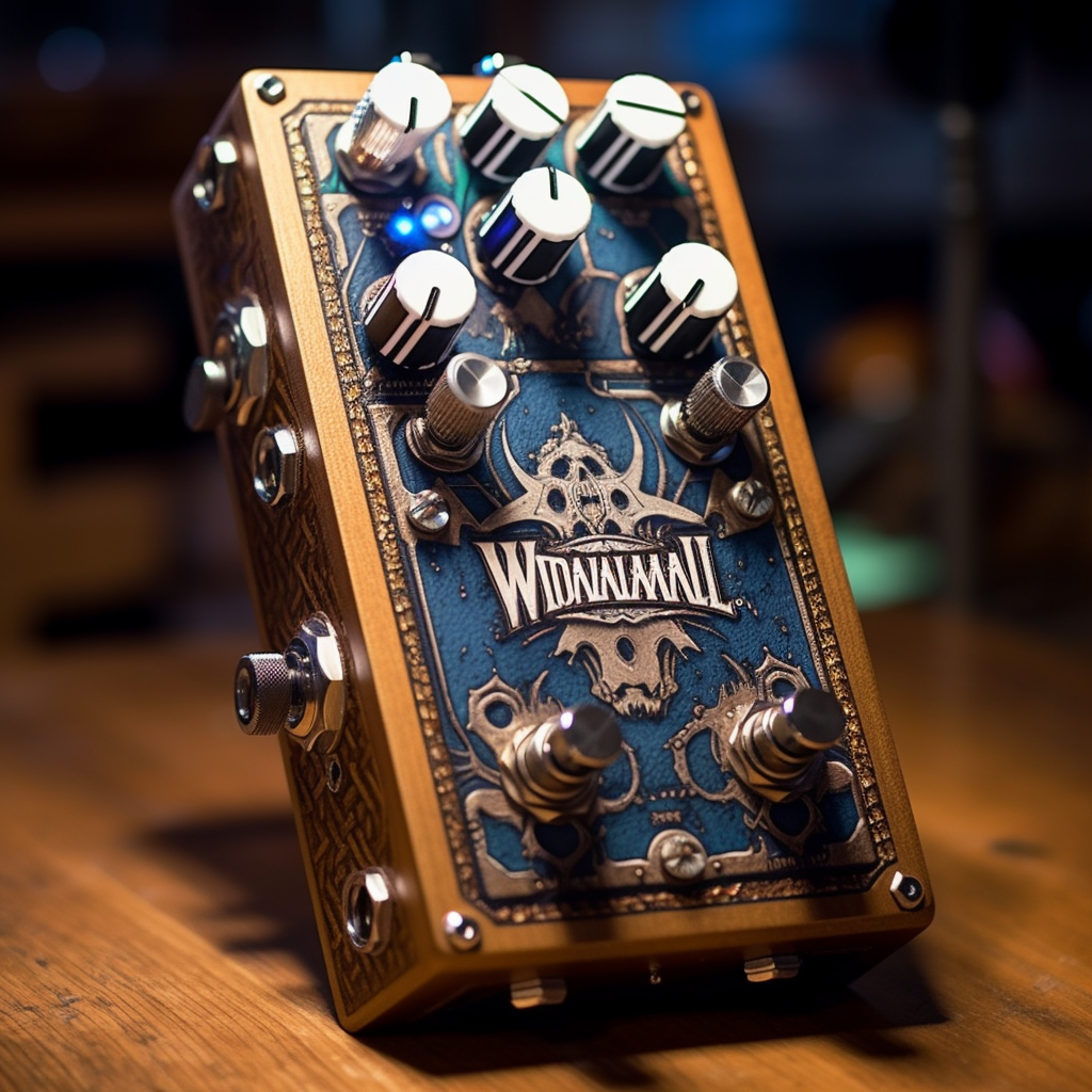 world of warcraft inspired guitar pedal