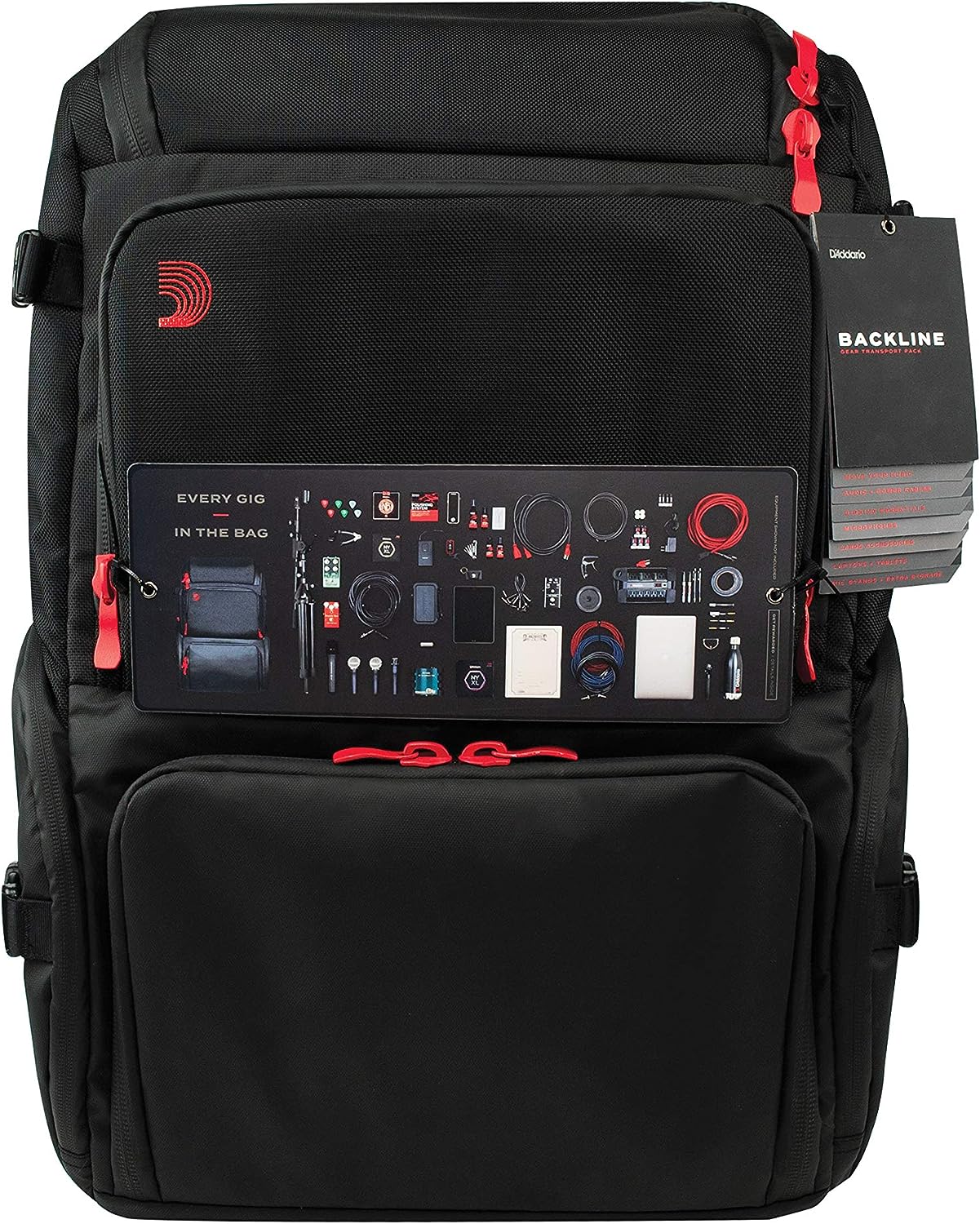 A look at D’Addario’s Backline Gear Transport Backpack