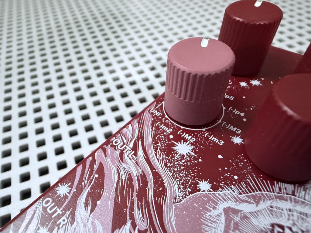 klowra vein pitch select knob